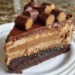 Chocolate Peanut Butter Cheesecake Cake